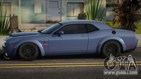 Dodge SRT Demon Bluee for GTA San Andreas