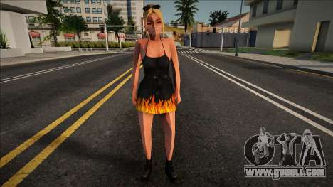 Cute Girl in Outfit v1 for GTA San Andreas