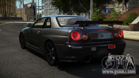 Nissan Skyline R34 VRN for GTA 4