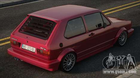 Volkswagen Golf Mk1 Tuned for GTA San Andreas