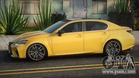 Lexus GS350 Yellow for GTA San Andreas