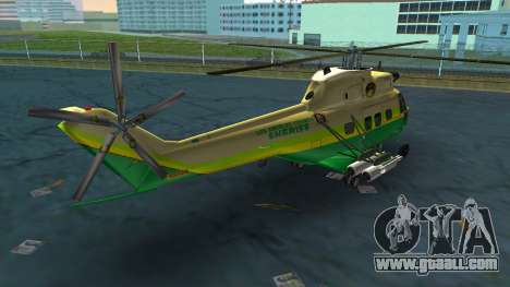 Los Angeles Sheriff Dept Super Puma for GTA Vice City