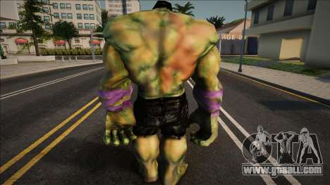 Hulk Skin v5 for GTA San Andreas