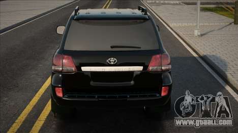 Toyota Land Cruiser 200 Blek Edition for GTA San Andreas