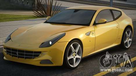 2012 Ferrari FF Yellow for GTA San Andreas