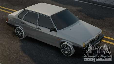 VAZ 21099 Winter Stock for GTA San Andreas