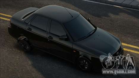 Lada Priora Black Edit for GTA San Andreas