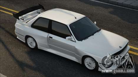 BMW M3 E30 White for GTA San Andreas