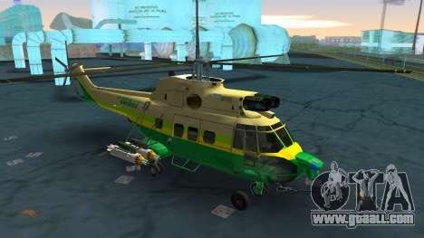 Los Angeles Sheriff Dept Super Puma for GTA Vice City