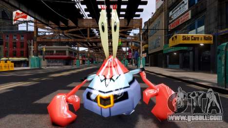 Mr Krabs for GTA 4