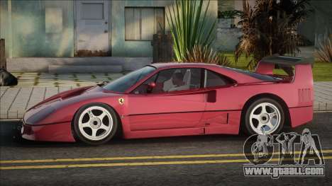 Ferrari F40 Redik for GTA San Andreas