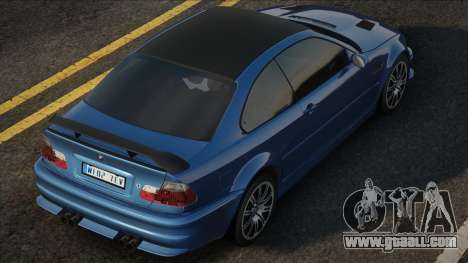 2001 BMW M3 GTR Street for GTA San Andreas