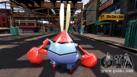 Mr Krabs for GTA 4