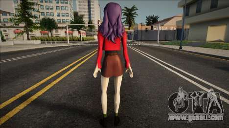 Misato Katsuragi Evangelion for GTA San Andreas