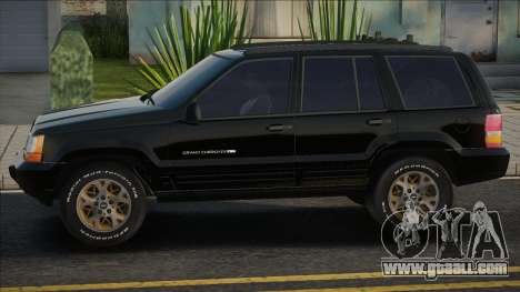 Jeep Grand Cherokee ZJ Blek for GTA San Andreas