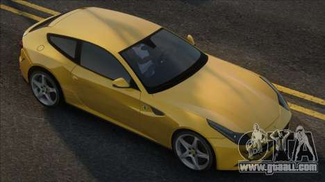 2012 Ferrari FF Yellow for GTA San Andreas