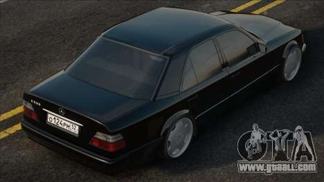 Mercedes-Benz W124 E500 Blek Edit for GTA San Andreas