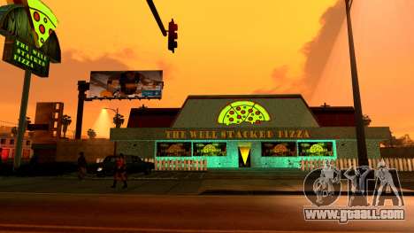 New Pizzeria LS IdelWood for GTA San Andreas