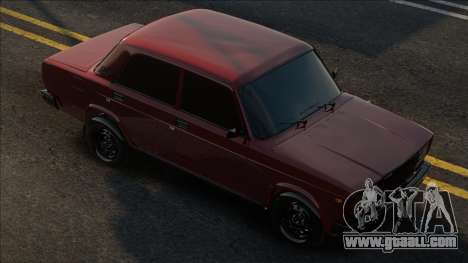 VAZ 2107 Red Style for GTA San Andreas