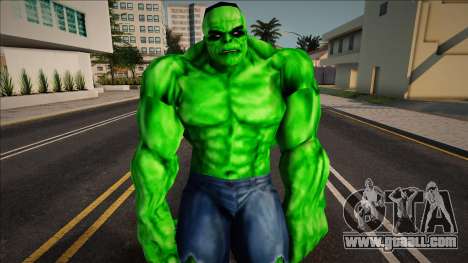 Hulk Skin v6 for GTA San Andreas