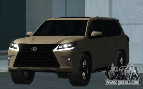 Lexus LX 570 lowpoly for GTA San Andreas