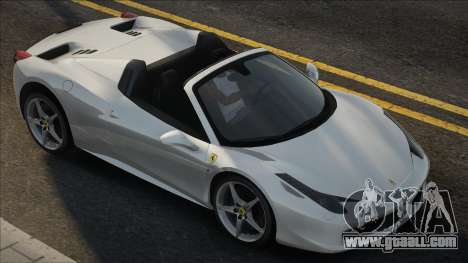 Ferrari 458 Spider V2 for GTA San Andreas