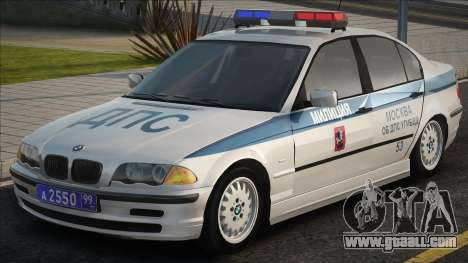 BMW 325I (E46) - Police about the traffic police for GTA San Andreas