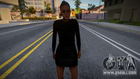 Young Girl in Business Attire for GTA San Andreas