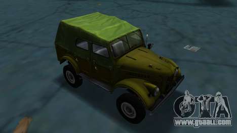 GAZ 69 for GTA Vice City