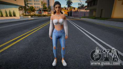 New skin Girl 11 for GTA San Andreas