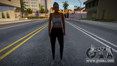 Young girl in casual clothes for GTA San Andreas