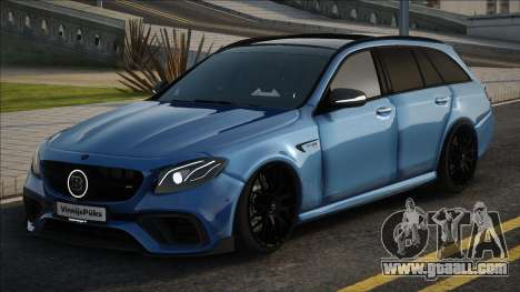 Mercedes-Benz E63s Blue for GTA San Andreas