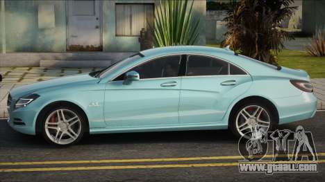 Mercedes-Benz CLS63 AMG Blue for GTA San Andreas