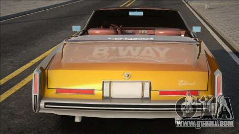 Cadillac Eldorado [Yellow] for GTA San Andreas