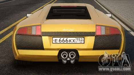 Lamborghini Murcielago [Yellow Version] for GTA San Andreas