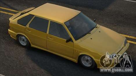 VAZ 2114 Yellow for GTA San Andreas