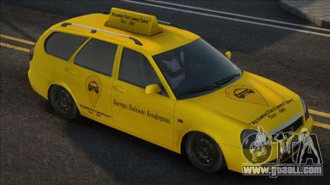 Lada Priora Taxi for GTA San Andreas