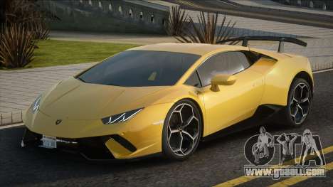 Lamborghini Huracan [Yel] for GTA San Andreas