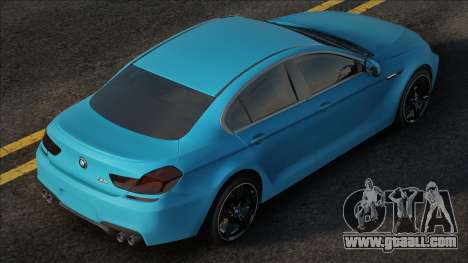 BMW M6 Blue for GTA San Andreas