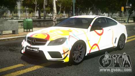 Mercedes-Benz C63 AMG V-Sport S6 for GTA 4