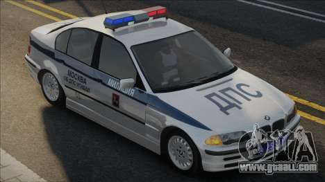 BMW 325I (E46) - Police about the traffic police for GTA San Andreas