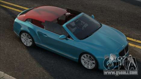 Bentley Continental GT 2014 Blue for GTA San Andreas