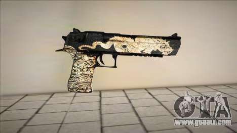 Deagle - Gold Jedi for GTA San Andreas