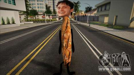 Top Manias del Meme de Baguette Youtuber Colomb for GTA San Andreas