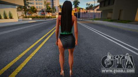 New skin Girl 8 for GTA San Andreas