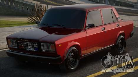 VAZ 2107 Red Style for GTA San Andreas