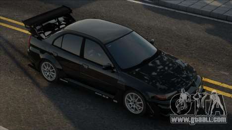 Mitsubishi Lancer Evolution V Blek for GTA San Andreas