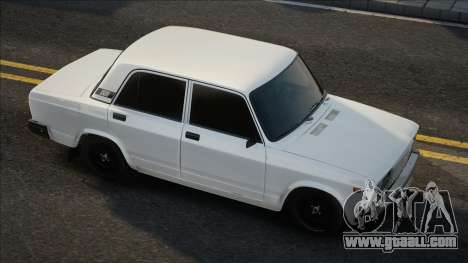 VAZ 2107 White Style for GTA San Andreas