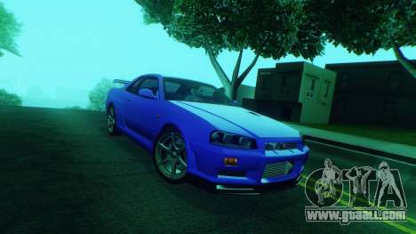 1999 Nissan Skyline GT-R R34 for GTA San Andreas