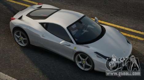 Ferrari 458 Italia NEW for GTA San Andreas